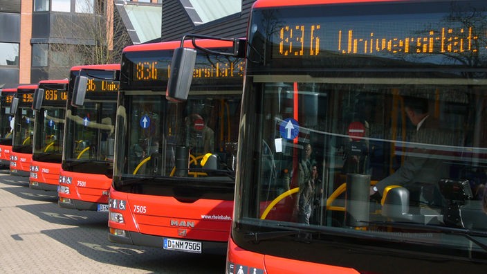 Bus und Bahnen der Rheinbahn