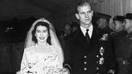 Hochzeit von Prinzessin Elizabeth und Prinz Philip 1947 