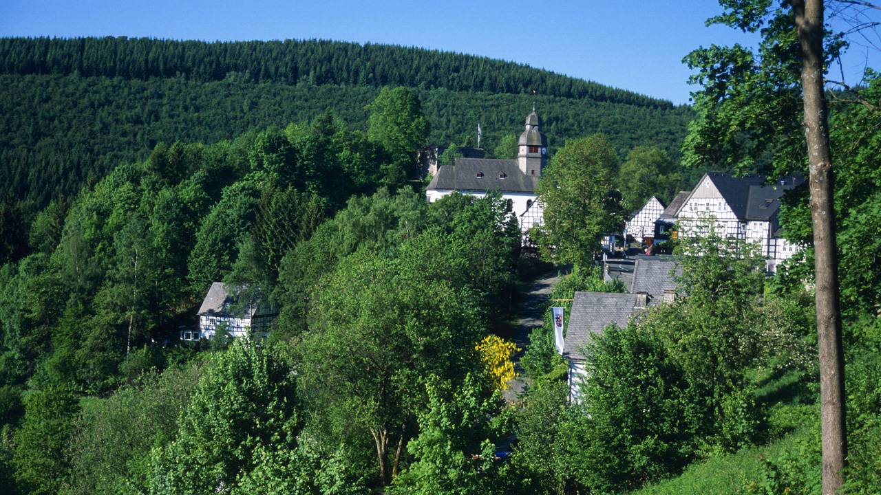 Luftkurort Nordenau im Naturpark Rothaargebirge 