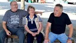 Hilda Becker, Willi Luig und Peter Mazurkiewicz