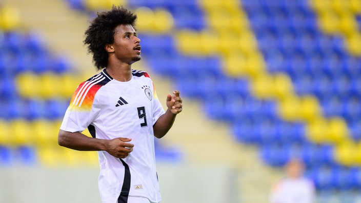 Karim Adeyemi bei der U21-Nationalmannschaft 