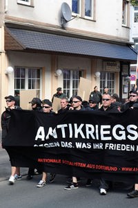 Kundgebung von Rechtsextremen in Dortmund