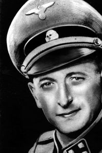 Adolf Eichmann in SS-Uniform