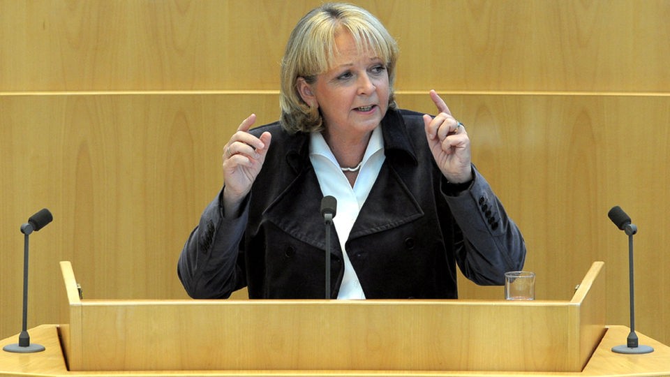 Hannelore Kraft spricht im NRW-Landtag
