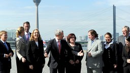 Norbert Röttgen und sein CDU-Schattenkabinett am Rhein 