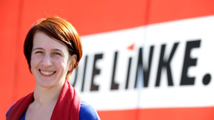 Parteivorsitzende von Die Linke, Katharina Schwabedissen
