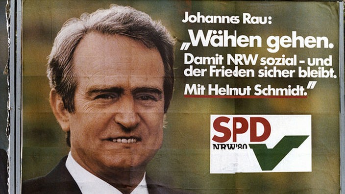 Plakat der SPD zur NRW-Landtagswahl 1980
