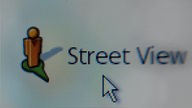 Google Street View-Symbol "Pegman" von der Internetseite der Suchdienstes