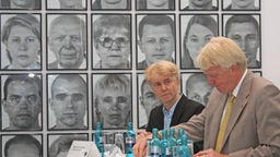 Ostwall-Museumsdirektor Kurt Wettengl und Oberbürgermeister Ullrich Sierau