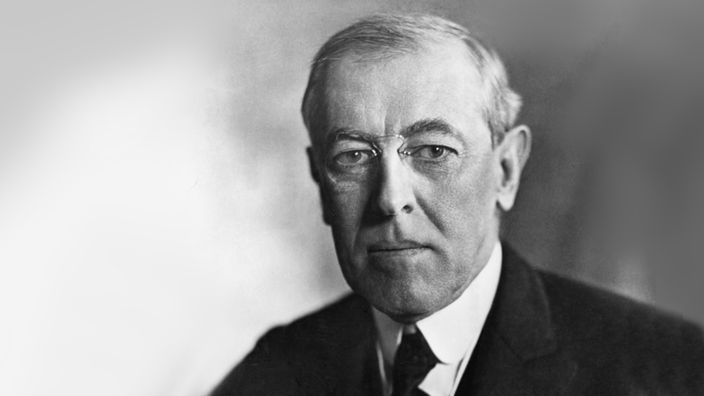 Woodrow Wilson / Foto, um 1920