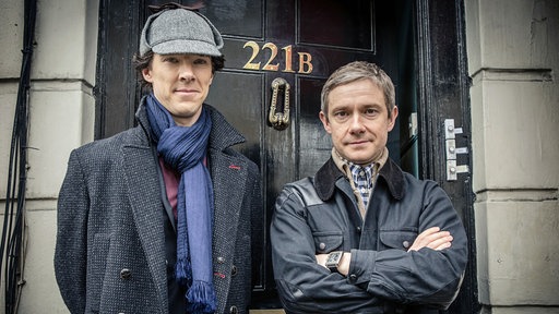 Sherlock Holmes (Benedict Cumberbatch) und Dr. John Watson (Martin Freeman)