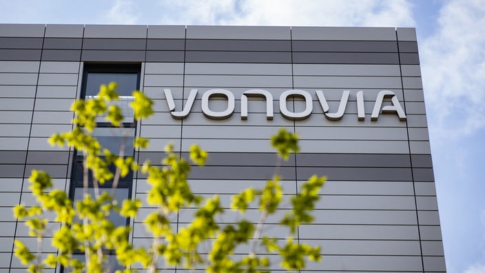Der Schriftzug auf dem Vonovia-Gebäude