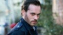 Kommissar Fabers Gegenspieler: der verurteilte Serientäter Markus Graf (Florian Bartholomäi) - in Polizeiuniform.