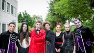 "Lindenstraße"-Gastauftritt Gewinner mit Toni Snetberger, Moritz Zielke, Clara Dolny und Erkan Gündüz
