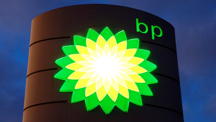 Logo des Ölkonzerns BP