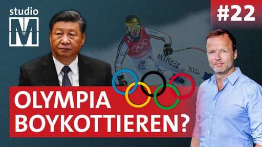 studioM Folge 22 Olympia boykottieren? Chinas Propaganda-Spiele. Diskussion mit Georg Restle