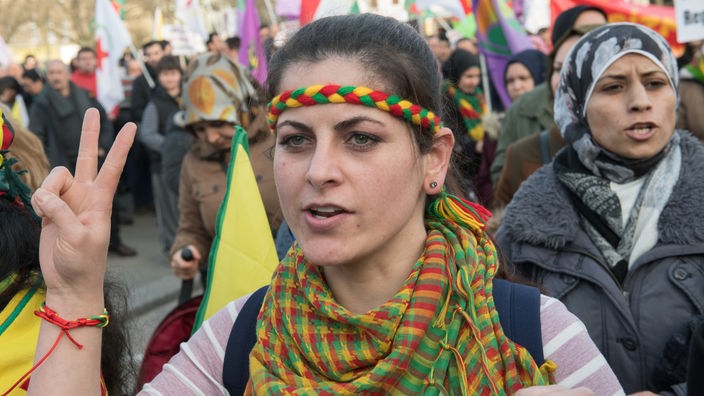 Kurden Demonstration
