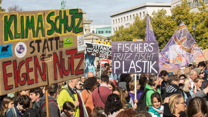 Klimademonstration in Berlin