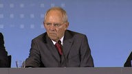 Wolfgang Schäuble im Inteview