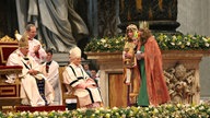 Sternsinger beim Papst