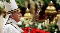 Papst Franziskus bei der Christmette