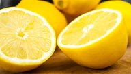 Aufgeschnittene Zitrone
