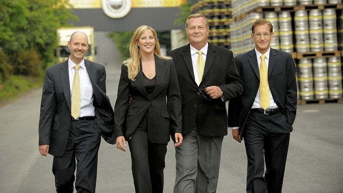 Geschäftsführung Warstein mit Albert und Catharina Cramer (2010)