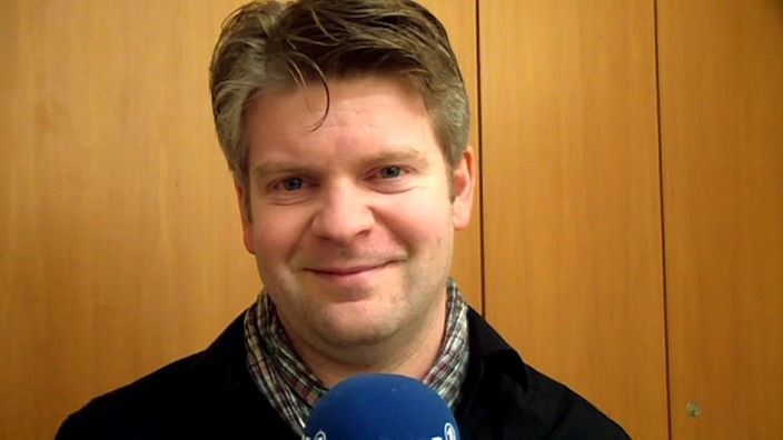 Der WDR-Moderator Stefan Vogt