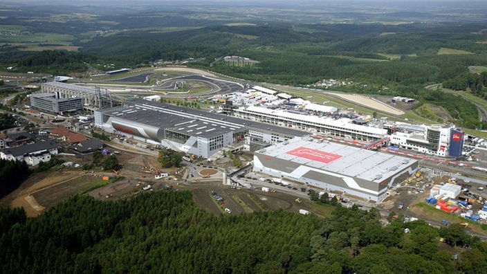 Luftbildaufnahme Nürburgring