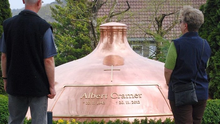 Das Grabmal von Albert Cramer