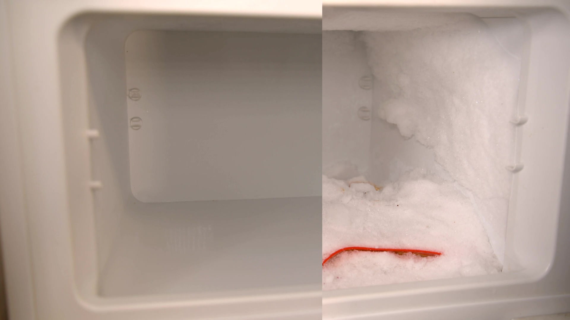 Kühlschrank mit temperaturfühler und alarm zur gewährleistung der  lebensmittelsicherheit, geschaffen mit generativer ki