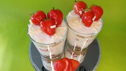 Erdbeer-Cheesecake im Glas 