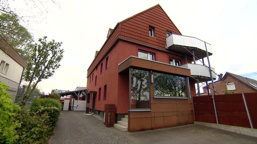 Das rote Haus in Aachen
