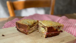 Käse-Schinken-Toast  „Croque Monsieur“ Zutaten