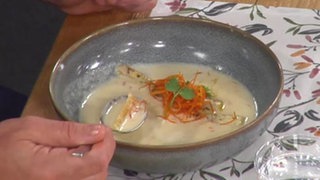 Spargel-Orangen-Suppe