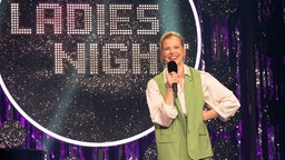 Laura Brümmer auf der Ladies Night-Bühne