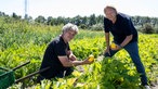 Björn Freitag mit Willem Tel- de Vos 