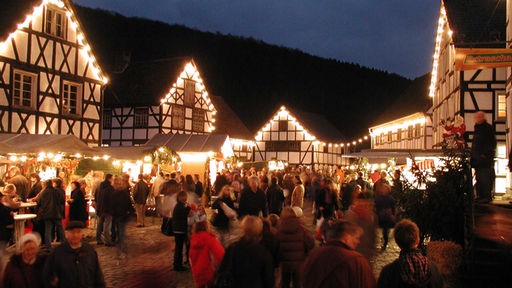 Der Weihnachtsmarkt im Hagener Freilichtmuseum