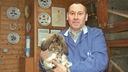 Herr Schnecke gehört zu den besten Kaninchenzüchtern Deutschlands