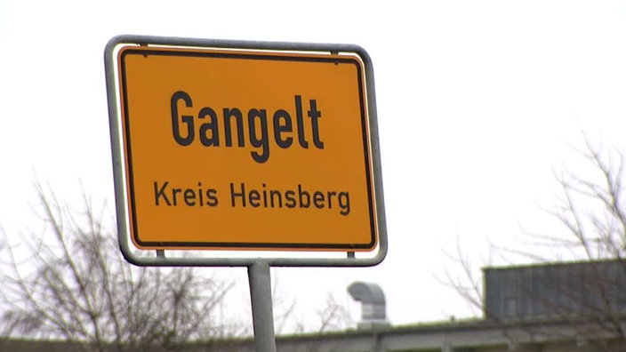 Ortseinfahrtschild Gangelt