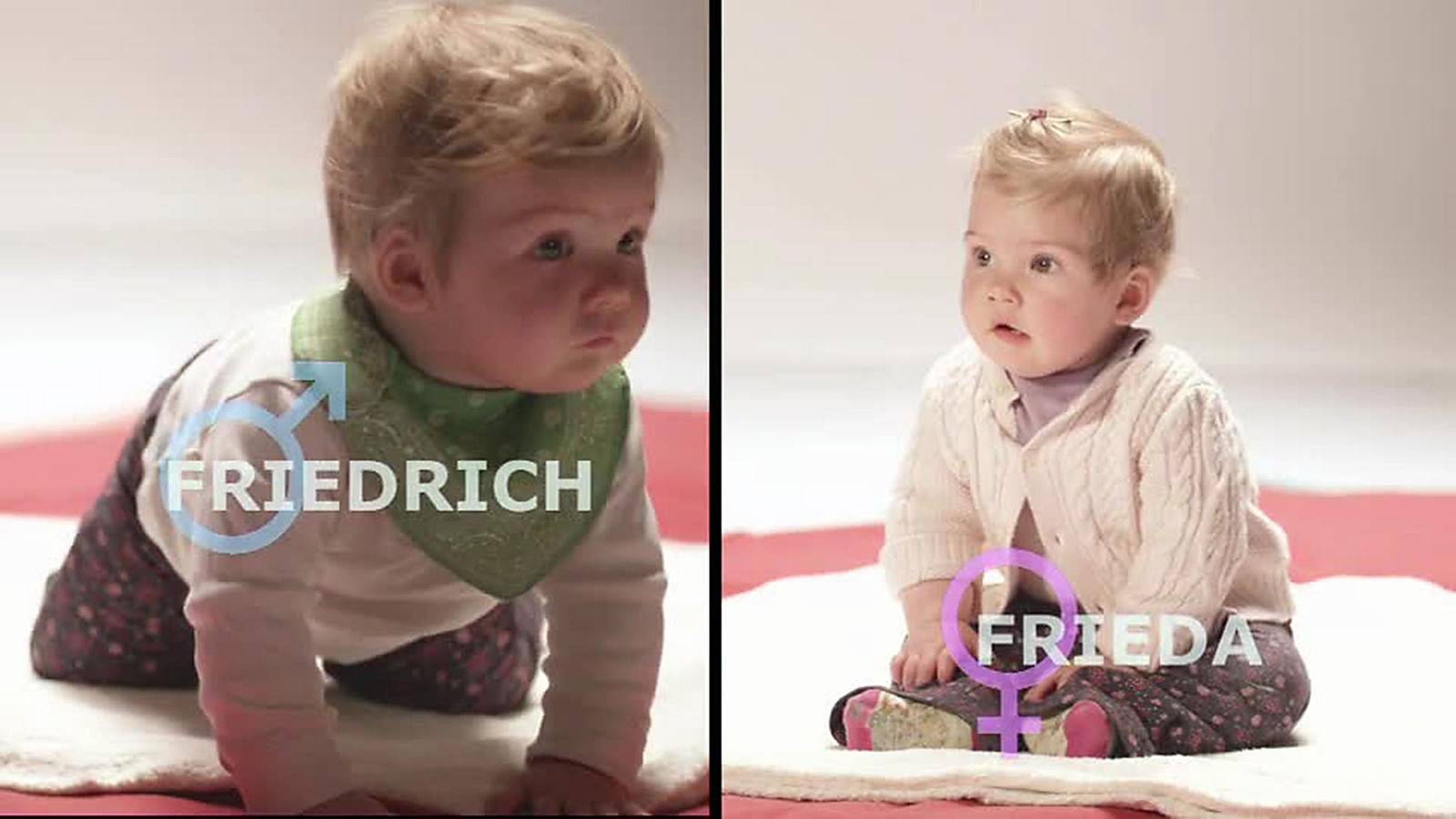 Aus Friedrich wird Frieda - nur durch andere Kleidung