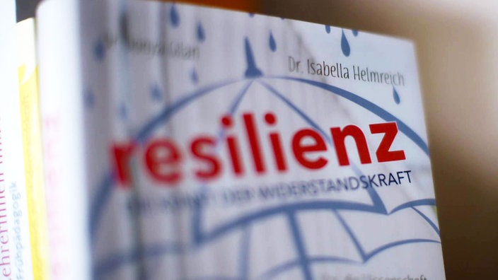 Buchcover mit dem Wort "Resilienz"