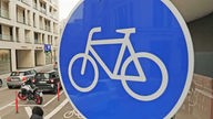 Gebotszeichen "Fahrräder"