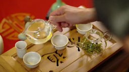 Die Teezubereitung