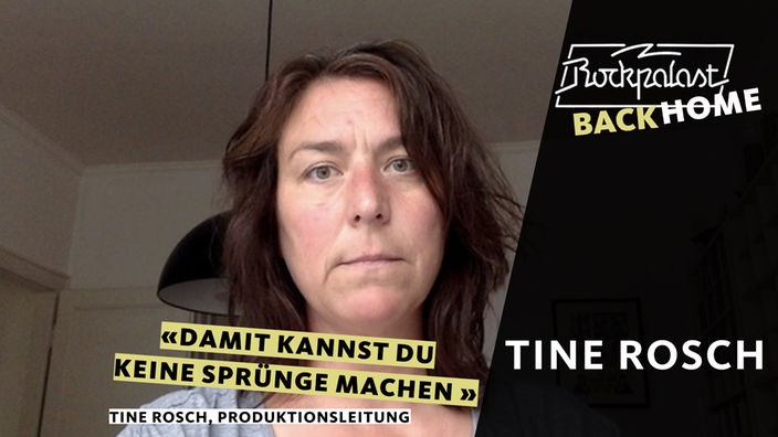 Rockpalast BACK HOME: Tine Rosch (Meisterin für Veranstaltungstechnik)