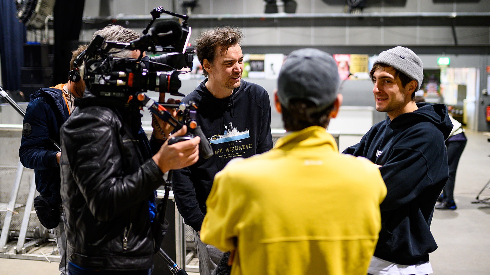 Leoniden Beim Rockpalast Backstage Dreh Backstage Rockpalast Fernsehen Wdr