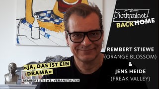 Rockpalast BACK HOME: Rembert Stiewe (Orange Blossom) und Jens Heide (Freak Valley)