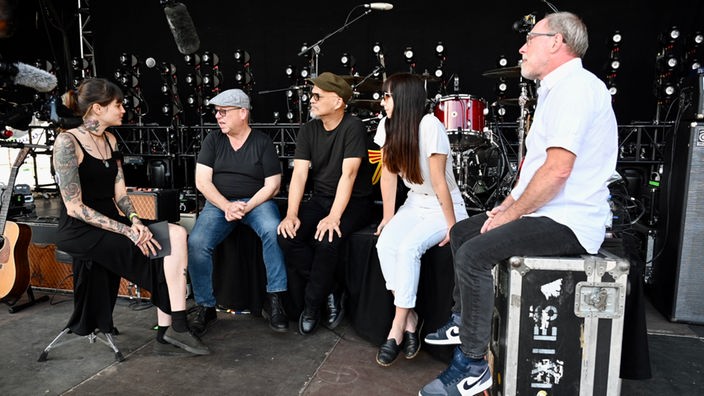 Interview Pixies - 30.07.2022, Roncalliplatz Köln