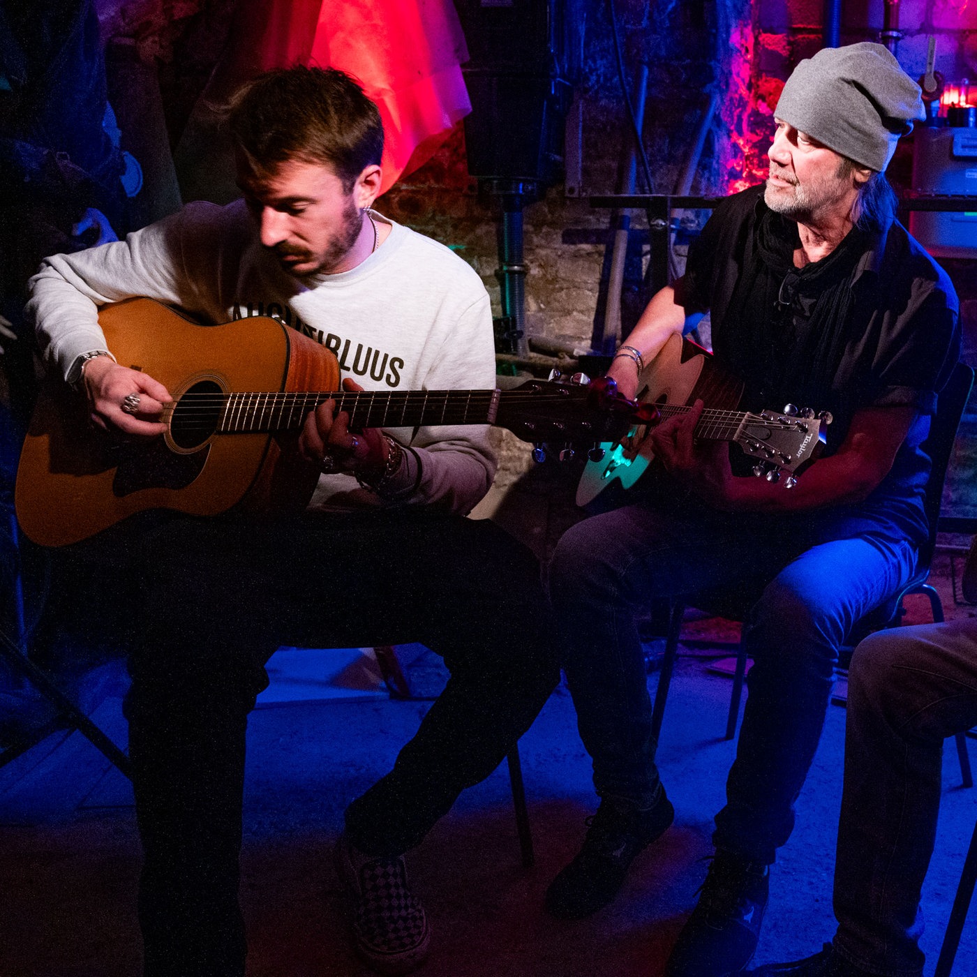 The Hamburg Blues Band feat. Clem Clempson unplugged beim Crossroads Festival 2023