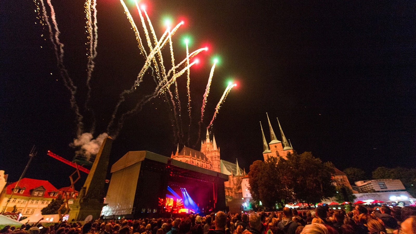 Clueso und Gäste live auf dem Domplatz, Erfurt - Rockpalast - Fernsehen 